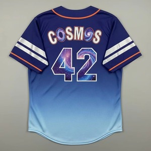 Sublimation Custom Sports Team Wear Club Button <b>Down</b> Baseball Jersey Softball Wear For Kids Youth & Adult - Product Image 4