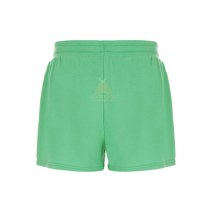 กางเกงขาสั้นลำลองผู้หญิง เนื้อผ้านุ่ม ระบายอากาศดี เอวสูง ผ้าฝ้ายฟลีซ 100% สีพื้น พร้อมป้ายแบรนด์ส่วนตัว - Product Image 4