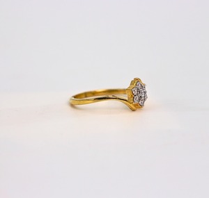 Anillo de Oro Amarillo Sólido de 14K con Diamante Cultivado en Laboratorio de 1 Quilate, Corte Redondo, Brillante y Pulido, Anillo de Boda para Mujer, Color D a G, Claridad IF SI2 - Product Image 3