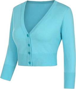 Camiseta Premium de Punto con Cuello Redondo, Mezcla de Seda, Transpirable, Textura Suave, Elegante, para Mujer, de Alta Calidad, para la Temporada Actual - Product Image 3