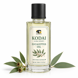 Kodai Global Export Tamil Nadu Eucalyptus <b>Oil</b> Liquid 100% Pure Natural Essential <b>Oil</b> 5kg HDPE/Aluminium <b>Drum</b> Packaging Care - Product Image 1