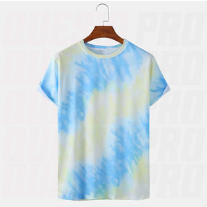 Camisetas Tie Dye Modernas al por Mayor para Hombre, Nuevo Estilo de Moda, 100% Algodón, Lisas, Talla Grande, Ropa Urbana Informal de Verano - Product Image 2