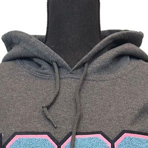 Sudadera con Capucha Gris Chenille 1938, Sudadera Suave de Mezcla de Algodón, Sudadera con Capucha de Manga Larga, Ropa Casual de Moda para Uso Diario - Product Image 2