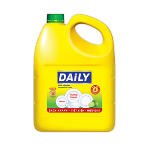 My Hao Savon liquide vaisselle au citron et extrait de gingembre, dégraissant, élimine les odeurs, sans danger pour les mains, bouteille en plastique, nettoyant de cuisine, Vietnam - Product Image 1
