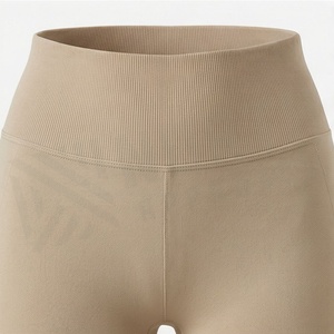 Leggings de yoga pour femmes respirants à taille haute, sans couture, confortables, avec couleur personnalisée, en polyester, nouvelle arrivée, très bien notés - Product Image 4