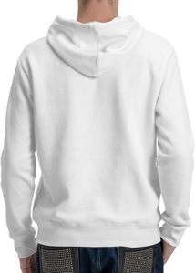 Sweat-shirt à capuche brodé en coton doux, coupe confortable et régulière, idéal pour l'automne, les voyages en plein air et le quotidien - Product Image 2