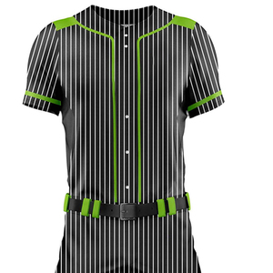 Uniforme de Béisbol Transpirable en Oferta, para Hombres Adultos, Manga Corta, Impresión Personalizada, Conjuntos Personalizables, 100% Poliéster, Tallas Grandes, ODM - Product Image 4