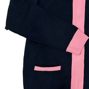 Cardigan brodé sur mesure avec lettres grecques 2026 pour femme, tricoté de haute qualité, style sororité, pull universitaire, vente en gros OEM - Product Image 6