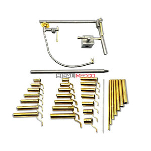 Sistema de Retracción Completo, Juego de Dilatadores Secuenciales Manuales, Mínimamente Invasivo, Acero Inoxidable Alemán, Ortopédico, Neuroquirúrgico - Product Image 1