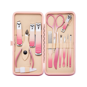 Professional 4 in 1 Classic <b>Nail</b> Clipper <b>Set</b> 16pc Manicure & Pedicure Kit with Bag Ultra-Sharp Stainless Steel Grooming Tools - Product Image 5