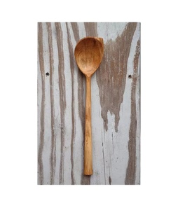 Spinner à salade avec râpe multiple, outils de tranchage cuillère couverts à Fruits cuillère cadeau d'affaires cuillère en bois riz soupe Mini cuillère - Product Image 1