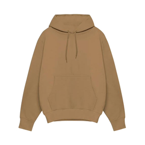 เสื้อฮู้ดผู้ชายไซส์ใหญ่สีน้ำเงิน แขนยาว ผ้าเฟรนช์เทอร์รี่ สีพื้น สไตล์ลำลอง สำหรับฤดูใบไม้ร่วง - Product Image 2