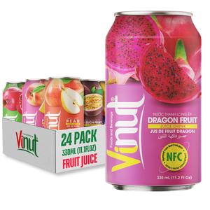 Meilleur prix boisson de jus de fruit du dragon 330ml Vietnam usine directe conception de marque privée échantillon gratuit en gros - Product Image 1