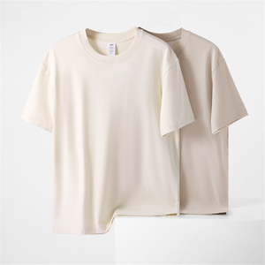 เสื้อยืดผ้าฝ้ายเปล่าคุณภาพสูง เสื้อยืดขายส่ง เสื้อยืดผ้าฝ้ายพิมพ์ลายกราฟิก ตัวอักษร โลโก้ OEM สำหรับผู้ชาย - Product Image 2
