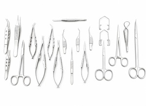 20Pcs Ophthalmic Stainless Steel Surgical Instrument Set Eye Clinic CE Certified Manual Instruments Kit Class I ISO13485 Safety - Product Image 4