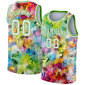 Camiseta de Baloncesto Sublimada Personalizada al por Mayor para Hombre, Transpirable, de Secado Rápido, Ligera, Uniforme Deportivo para Entrenamiento - Product Image 1