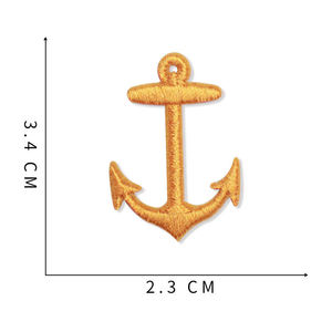 Custom Wholesale Embroidery Patches Iron On Butterfly Badge 3D Embroidered Fabric Patch for Hats Caps Bags <b>Jackets</b> DIY OEM ODM - Product Image 4