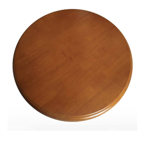 Excelente calidad: Plato giratorio de madera Lazy Susan para despensa, platos y artesanías, organizador redondo de especias de madera Lazy Susan - Product Image 5