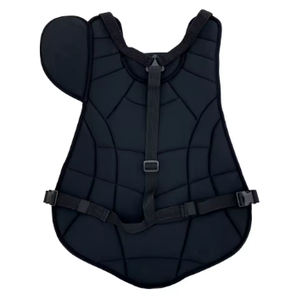 HAWK SPORTS INDUSTRIES Gilet de protection pectoral de boxe en cuir PU respirant et durable, gris, toutes saisons - Product Image 2
