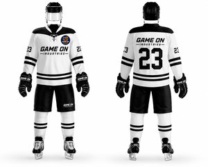 Uniforme de Hockey sobre Hielo, Nuevo, en Oferta, Precio Económico, 100% Poliéster, Logotipo Personalizado, Ropa Deportiva de Alto Rendimiento - Product Image 1