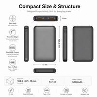 Nouvelle Station d'Énergie Portable 5000 mAh pour iPhone – Chargeur de Téléphone Portable 10000 mAh, 30000 mAh, 50000 mAh, 100000 mAh