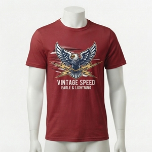 T-shirt personnalisé pour homme avec impression graphique, coton de qualité supérieure, motifs graphiques vibrants, construction confortable, personnalisable - Product Image 6