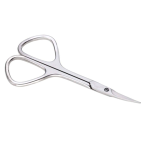 Ciseaux à cuticules personnalisables avec logo, en acier inoxydable, outil de manucure droit et tranchant pour droitiers - Product Image 2
