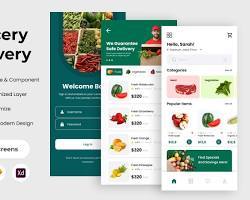 Application mobile de livraison d'épicerie – Achetez des produits d'épicerie en ligne, gagnez accès aux paniers, suivez les commandes, organisez les livraisons et payez en toute sécurité. - Product Image 4