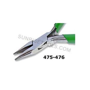 Plier 5" chain nose heavy with v - spring s/s jewellery tools - Product Image 2