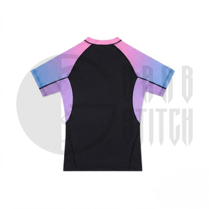 Camiseta Deportiva de Compresión para Hombre, Absorbe la Humedad, Elástica en 4 Direcciones, para Gimnasio, Running, Fitness, Personalizable OEM ODM - Product Image 4