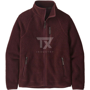 Wholesale Custom Heavy Winter Men <b>Camo</b> Shearling <b>Jacket</b> Fashion Fleece Sherpa Hoodies <b>Jacket</b> for Mens - Product Image 2