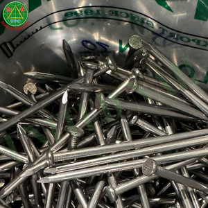 Clavos de cabeza plana/a cuadros de acero de 3.7 pulgadas para carpintería con vástago liso y precio mayorista desde Vietnam |   Clavo de uso general - Product Image 1