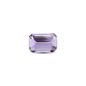 Loose Handcrafted Amethyst Gemstone 9.5 Carat Oval Emerald Cut for Fine Jewelry - Product Image 2