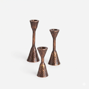 Candelabro octogonal hecho a mano, resistente al calor, decoración para el hogar, portavelas de metal, diseño de colección para bodas, brillante. - Product Image 6