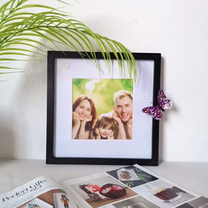 Factory Direct A1 Unfinished Solid <b>Black</b> MDF Eco-Friendly Durable Customizable Sizes Creative Oak Wood Nature Picture <b>Frame</b> - Product Image 5
