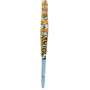 Pince de chef à motif tigre pour la présentation des plats, en acier inoxydable, idéale pour la garniture et la présentation alimentaire de précision - Product Image 2