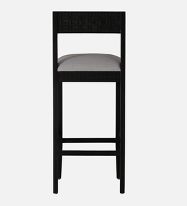 PU Leather <b>Adjustable</b> Bar <b>Stool</b> Scratch Resistant Ebony Color Counter <b>Height</b> Kitchen Bar Furniture Handcrafted Dura Contemporary - Product Image 6