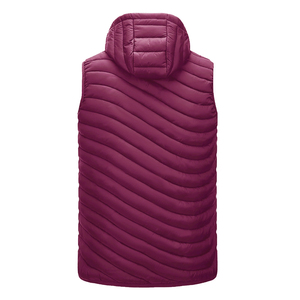 Chaleco acolchado sin mangas para mujer, cálido para invierno, ligero, proveedor OEM ODM con tamaño y logotipo personalizados - Product Image 2