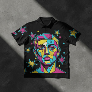 T-shirt personnalisé pour femme, impression numérique DTG, haute fidélité des couleurs, tissu jersey polyester/coton, respirant, écologique, pour logo - Product Image 1