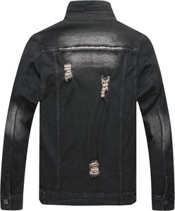Veste en jean décontractée haut de gamme pour homme – Veste en jean bleue élégante pour homme avec un design classique, une coupe confortable et un style au quotidien - Product Image 3
