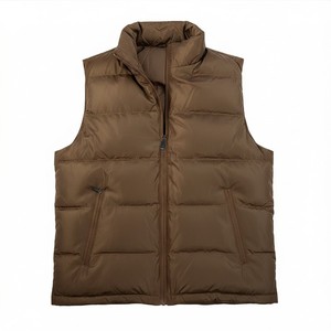 OEM <b>Men</b>’s Half Sleeve Winter Puffer Coat Casual Outdoor Wear - Product Image 4