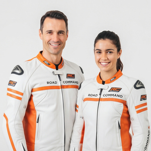 Moto Biker Cycling Leather <b>Jacket</b> Unisex <b>Motorcycle</b> Riding Genuine Leather Outerwear <b>Jacket</b> Men Women - Product Image 3