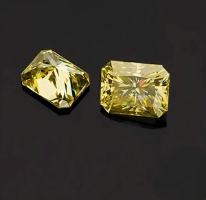 Diamant jaune fantaisie radiant cultivé en laboratoire 4 carats VS1 certifié IGI CVD 3EX – Fournisseur de diamants pour acheteurs internationaux en gros - Product Image 5