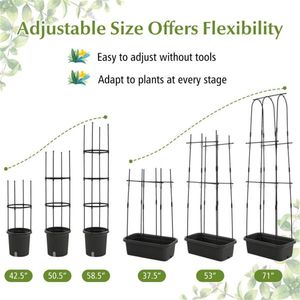 2 PCS Planter Pot for Fencing Trellis & Gates - Product Image 4