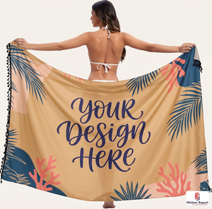 Pareo Hawaiano Personalizado con Estampado Polinesio, Ligero, para Playa, Ropa de Resort Tropical, Fabricante de Ropa OEM ODM - Product Image 4