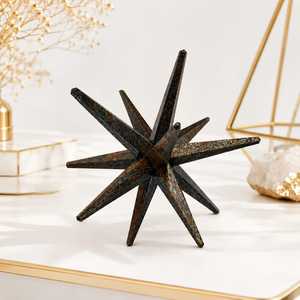 Étoile de Merkaba à 12 Pointes en Cristal de Bronzite Écologique, Pierre Naturelle, Pierre Précieuse, Fournisseur en Gros de Feng Shui - Product Image 3