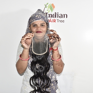 ผมแท้ 100% แบบไม่ผ่านการแปรรูป  จัดเรียงเกล็ดผมอย่างดี  HD 6*6 Closure  แบบ Body Wave เกรดคุณภาพสูง  ต่อผมแบบดับเบิ้ล  ดูเป็นธรรมชาติ  นุ่มสลวย  แบบลอนคลื่น  สีธรรมชาติ - Product Image 2