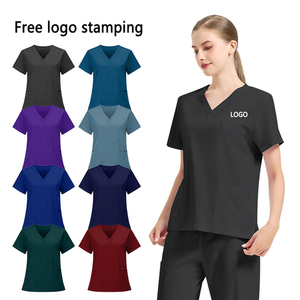 Conjuntos de uniformes médicos personalizados para hombre, de manga corta y larga, tipo chaqueta, ajustados, suaves, transpirables y cómodos - Product Image 5