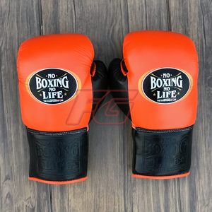 Guantes de Boxeo Personalizados NBNL para Entrenamiento y Sparring, con Cierre de Velcro o Cordones, Cuero Vacuno, Acolchado Grueso de 4 Capas - Product Image 4