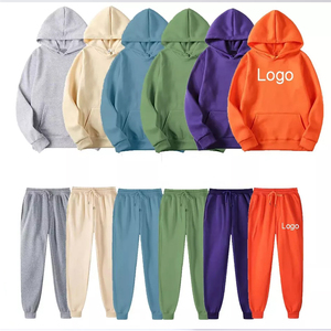 <b>Men's</b> Solid Color Custom Made <b>Pullover</b> Tracksuits With Pockets Windproof Lightweight Cotton Tracksuits For <b>Men</b> - Product Image 4